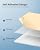 Kuchoow Soundproof Panel, Self-Adhesive Acoustic Wall Panel Highly Acoustic Wall Panel, 12" X 12" X 0.4" - Honeycomb(White, 12pcs)