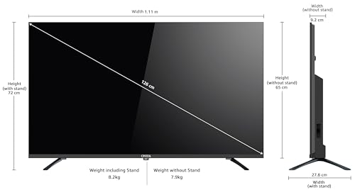 Image of Onida 126 cm (50 inches) Nexg Series 4K QLED Smart Google TV QZ50UI