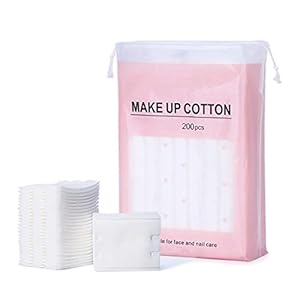 Cotton Pads 200pcs Organic wattenschijfjes Facial Cut Cleansing Make-up Puff cosmetische make-up Remover Wipes Face Wash…