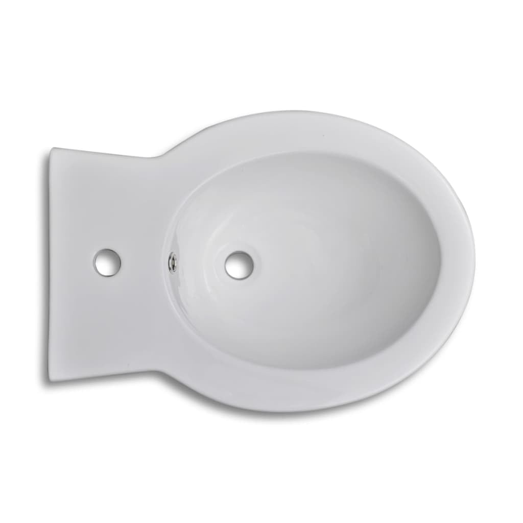 Juego de inodoro y bidé de cerámica blanca con cisterna de cierre suave, tapa de 3/6 litros, para dos cantidades, juego completo para baño e invitados, higiénico, fácil de limpiar