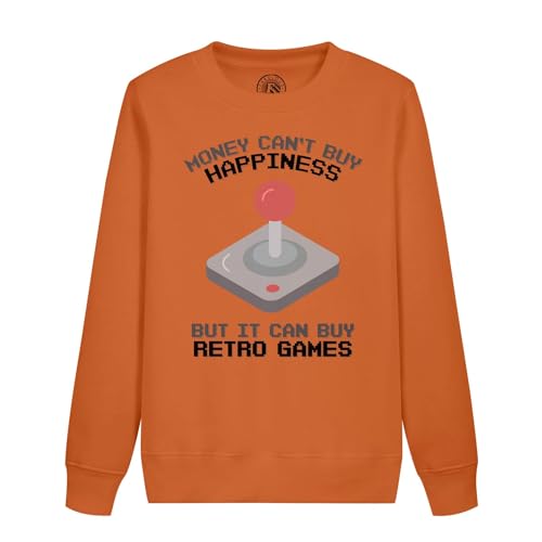 Sweatshirt enfant retro games jeux video vintage confortable et chaud