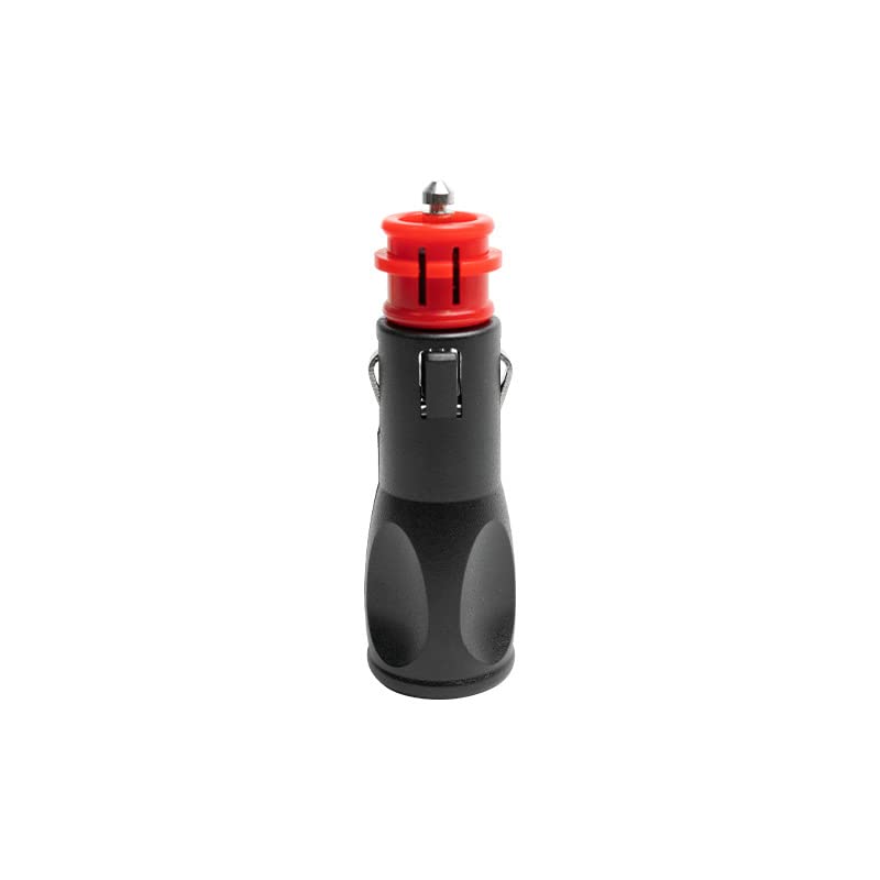 2 Piezas Enchufe Mechero Coche 12V 24V, Encendedor Cigarrillos Plug Universales con Fusible 10A, Conectores de Encendedor para Coche, Camión, Moto, Adaptadores Eléctricos Seguros para GPS, Neveras
