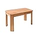 Krok Wood Sitzbank aus Massivholz in Buche (Berlin 70x35x45 cm)