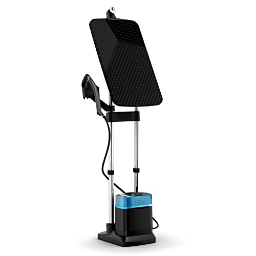 Rowenta Ixeo Power QR2022 – Cepillo de vapor y centro de planchado de 2170 W, salida vapor 90 g/min, golpe vapor 200 g/min, elimina hasta 99,99% partículas, tabla inteligente, fabricado en Francia