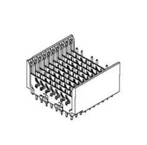 74649-9004 Conn VHDM HDR 60 POS 2mm Press Fit ST Thru-Hole