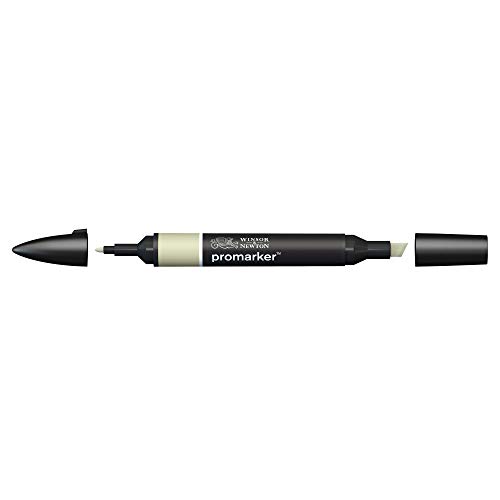 Image of Winsor & Newton Promarker, Alcohol Based Markers, Khaki (Y616), Double Tipped Drawing Marker Set for Artists, Graphic Designers, Illustrators - Chisel & Fine Twin Tip, Streak Free Coverage