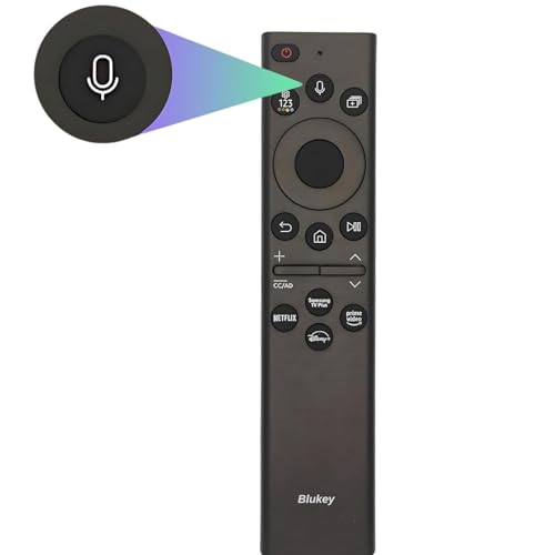 Image of BN59-01432A Solar Voice Remote Control for Samsung Remote with Bluetooth Rechargeable Cell Compatible with Neo QLED 8K HDR Smart TVs (Non Solar Remote Control for Samsung LCD LED TV)