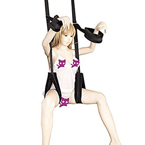 HJBH Forocean Sìx Swìng Set Kits Voor Koppels Over De Deur Volwassen Slaapkamer Binnen Sê & X Swivél Met… - Afbeelding 7