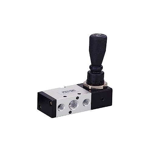 Vanne de commande d'air 5 voies contre les fuites pneumatiques avec filet 1/4