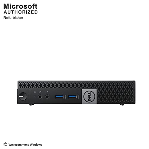 Dell Optiplex 3040 Micro Business Desktop Pc, Intel Quad Core I5-6500T Up To 3.1Ghz, 8G Ddr3L, 256G Ssd, Wifi, Bt 4.0, Windows 10 Pro 64 Bit-Multi-Language Supports English/Spanish/French(Renewed) #TOP1