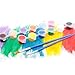 Essenburg Pre Drawn Canvas Paint Kit | Teen, Kids and Adult Sip and Paint Party | DIY Date Night Couple Activity| Canvas Boards for Painting| Birthday Party Beach Lady ((S 8x10 Canvas ONLY))