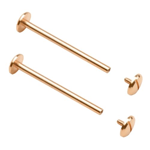 Ewatchparts WATCH STRAP SCREW TUBE (PINS) FOR MICHAEL KORS MK5412,MK5314, MK5410 MK8299 ROSE