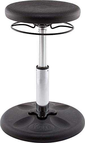 Image of Kore Adjustable Wobble Stools, Flexible Seating for Ages 6-12, 14-24in Tall