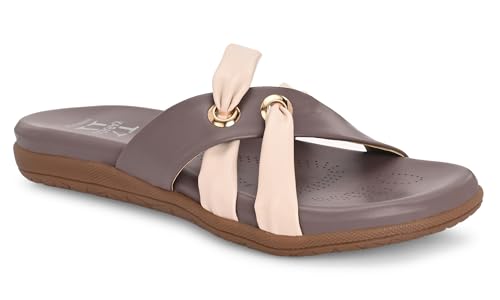 Image of Karaddi Doctor Sandals for Woman | Flats Women Stylish | Womens Sandals Flats | Slippers Orthopedic Footwear for Women Stylish Flat Sandal | Flat Fashion Sandal