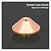 Xuyingst Laser Cutting Nozzle Single 2.0-10.0,for Fiber Head Dia.28mm, Layer, D28 H15 M11 Caliber 1/2pcs Arc Welding Equipment Kits