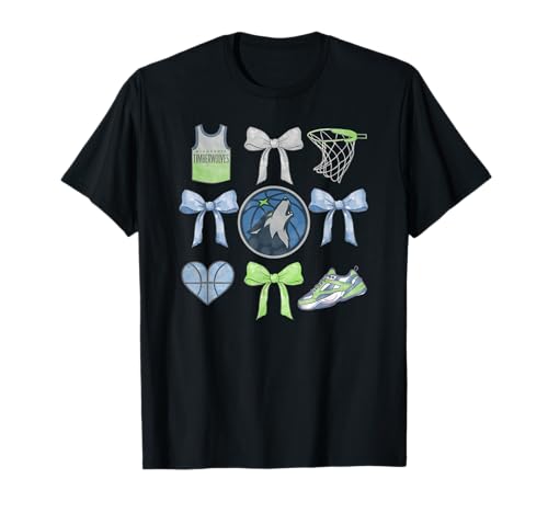 NBA Minnesota Timberwolves Bow Grid T-Shirt