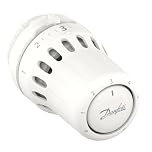 Danfoss 015G3098 React RA Click thermostatic head, White RAL 9016