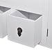 vidaXL Aparador asiático/Mueble TV Madera 8 cajones 2 Puertas Mueble decoración