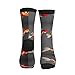 DRTGEDS Traditional Koi Carps With Spots Fashion Leisure Sports Socks Are Unisex To Keep Feet Dry Suitable Various Outdoor Sports