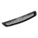 Compatible con Parrillas de Carreras Civic EK CX DX EX HX LX 1999-2000 Rejilla de Parrilla de Malla para capó de Parachoques Delantero de Coche con Aspecto de Fibra de Carbono/Negro autopartes