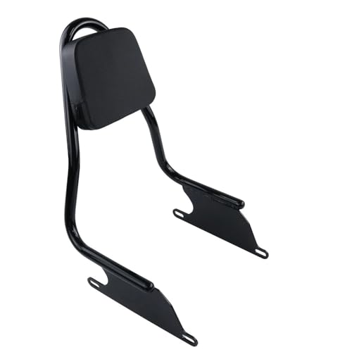 Dosserets appui-dos en acier inoxydable noir pour le confort passager sur BMW R18 B
