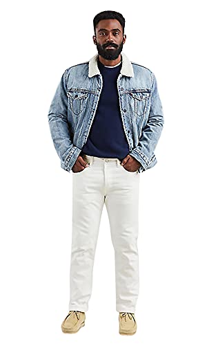 Levi's Men's 501 Original Fit Jeans (Also Available in Big & Tall), (New) Optic Daisy, 34W x 32L