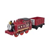 Crea avventure ispirate alla serie Il Trenino Thomas con una locomotiva motorizzata di Fisher-Price!