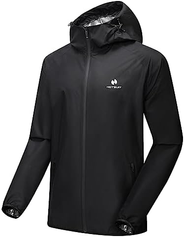 HOTSUIT Sauna Suit for Men Workout Boxing Sweat Jacket Weight Loss Exercise Sauna Top