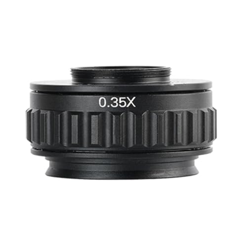0.35X/0.5X Microscope Adapter Mount Lens Adapter Camera Adapter for Trinocular Stereo Microscope Adapters