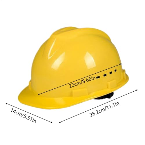 Casco duro de seguridad ventilado con protección que absorbe golpes 2