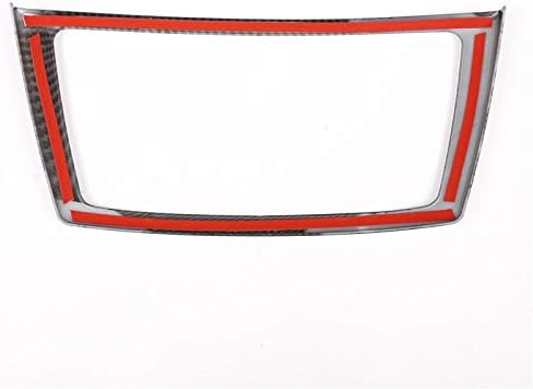 ABS Carbon Fiber Style Center Console CD Frame Trim Cover 1pcs for Mercedes-Benz GLE W166 Coupe C292 2015-2019