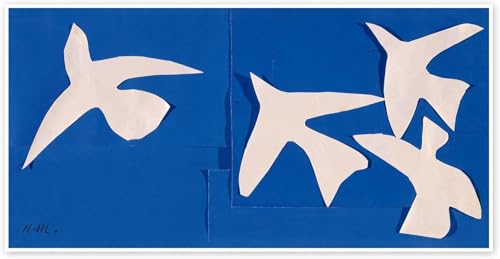 Imprimés esthétiques peinture d'Henri Matisse pour salon - Toile murale grand format 100x50