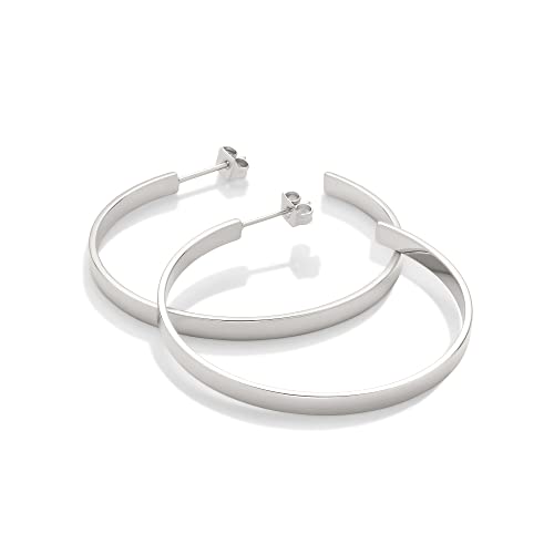 Image of Amazon Essentials 14K Gold Plated Square Edge Hoop