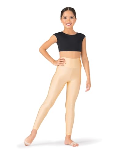 Natalie Dancewear Girls High Waist Leggings2