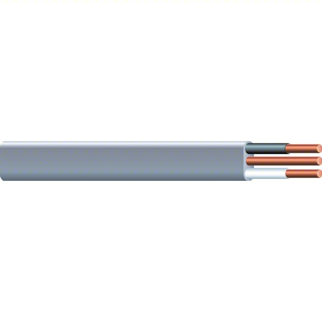 SOUTHWIRE COMPANY LL 13055972 - Filo da costruzione, 12 Ga, 2 conduttori, 20 A, 600 V, 90 gradi, 400 ', grigio