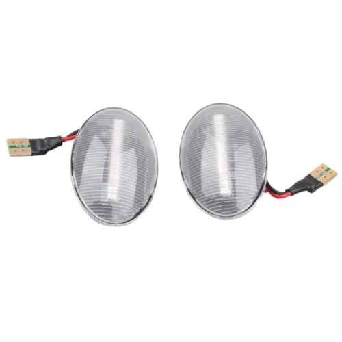Indicador lateral intermitente dinámico blanco compatible con Opel Sintra 3