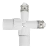 WEKADRIN 2 Stück Lampenfassung Verlängerung Flexibler Lampenhalter Adapter mit Verstellbarer Fassung für Einfache Installation und Verbesserte Lichtpositionierung DIY Beleuchtungszubehör