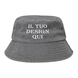 【Regalo Originale – Cappello personalizzato】Un'idea regalo unica per compleanni, festa del papà, festa della mamma, Natale, Halloween e altre occasioni speciali. Ideale per chi ama i cappelli pescatore, cappelli da sole e cappelli safari.