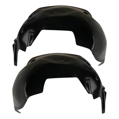 Image of TRQ Front Inner Fender Liner Set Driver & Passenger Side GM1248183 GM1249183 Compatible with 2007-2013 Chevrolet Silverado 1500