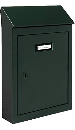 Codice prodotto: 2730022 Vigor Cassetta per Lettere Lamiera Nr. 2, Antracite, 18 x 5 x 26 cm