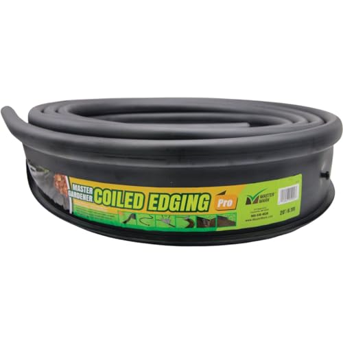 Master Mark Plastics 25920 Contractor Landscape Edging 4 7/8 Inch by 20 Foot, Black