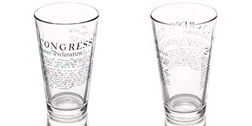 Lucky Shot - Declaration Of The Independence Beer Can | United States Independence Declaration American Us Patriot Gift For Him | Old Fashioned Cocktails Drinkware | Retirement Gifts For Men (16 Oz) #TOP2