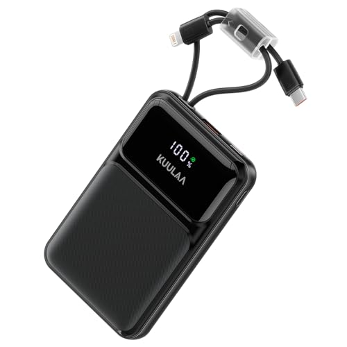 Kuulaa Power Bank 10000mAh, 22.5W Cargador Portátil Movil Carga Rapida Mini...