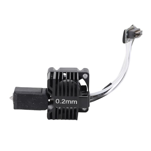 OVAQUIXI 3D -Drucker -Hotend Kit, Integriertes Metall Hotend mit 0,2 Mm Düse, Schnellheizung und für Labor P1P P1S Benutzer