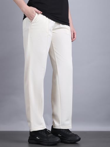Image of Mack Jonney Solid| Relaxed Fit | Cotton Trackpant for Women-M27