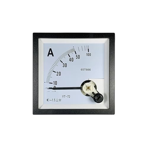 Ampèremètre CA 15A DH72 Yt72 avec cadran analogique à aiguille