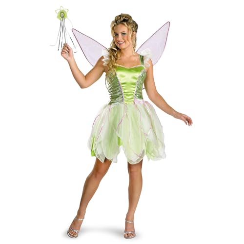 Disguise Tinker Bell Deluxe Costume Adult Costume 12-14