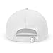 Disney Adult Baseball Cap, Mickey Mouse Adjustable Dad Hat, White