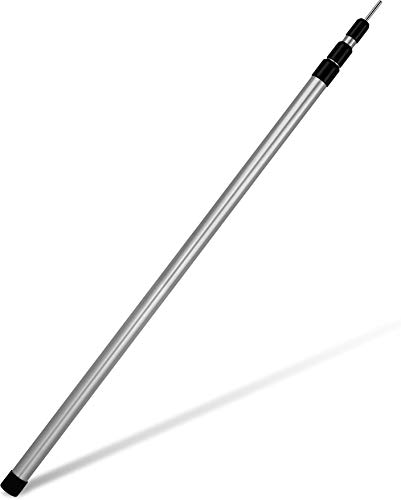 normani Outdoor Sports Teleskop-Zeltstange Tarpstange mit 3 höhenverstellbarenSegmenten - Aufstellstange aus 6061 Aluminium von 76-180 cm Farbe 1Stück