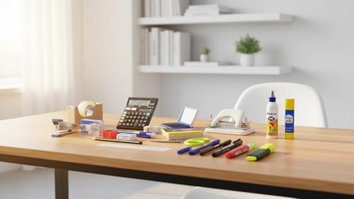 Image of Stationery kit for Home Office use- Proffesional Student kit Set of 22 Items